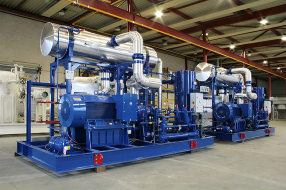 A compressor from Howden Compressors.